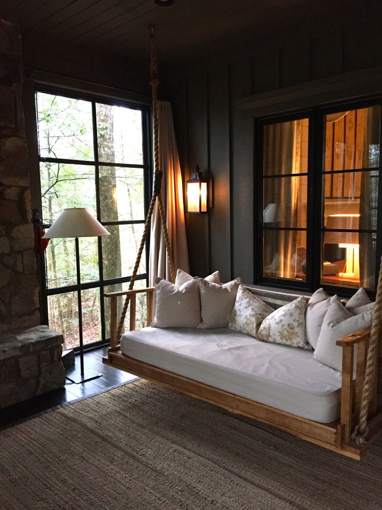 Swinging couch