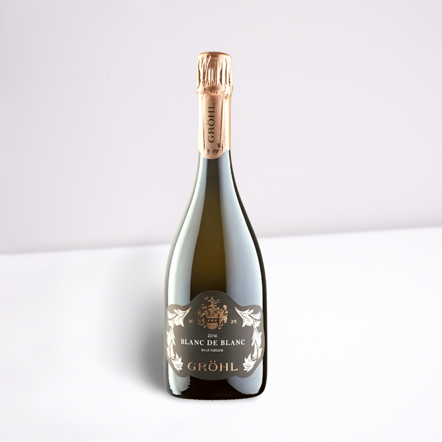 Blanc de Blancs Brut Nature Weingut Groehl, Chardonnay Sekt aus Rheinhessen