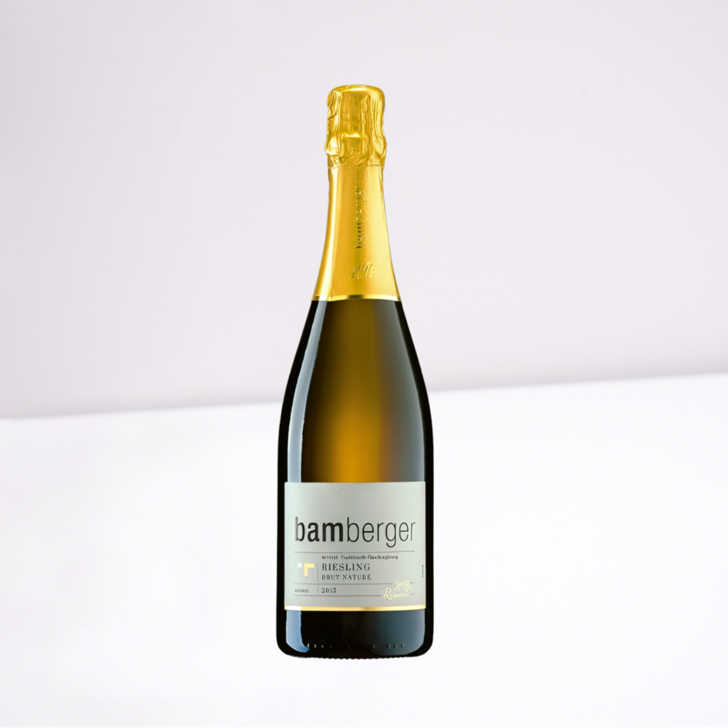 Prestige Riesling Sekt Brut Nature, Wein- und Sektgut Bamberger, Nahe
