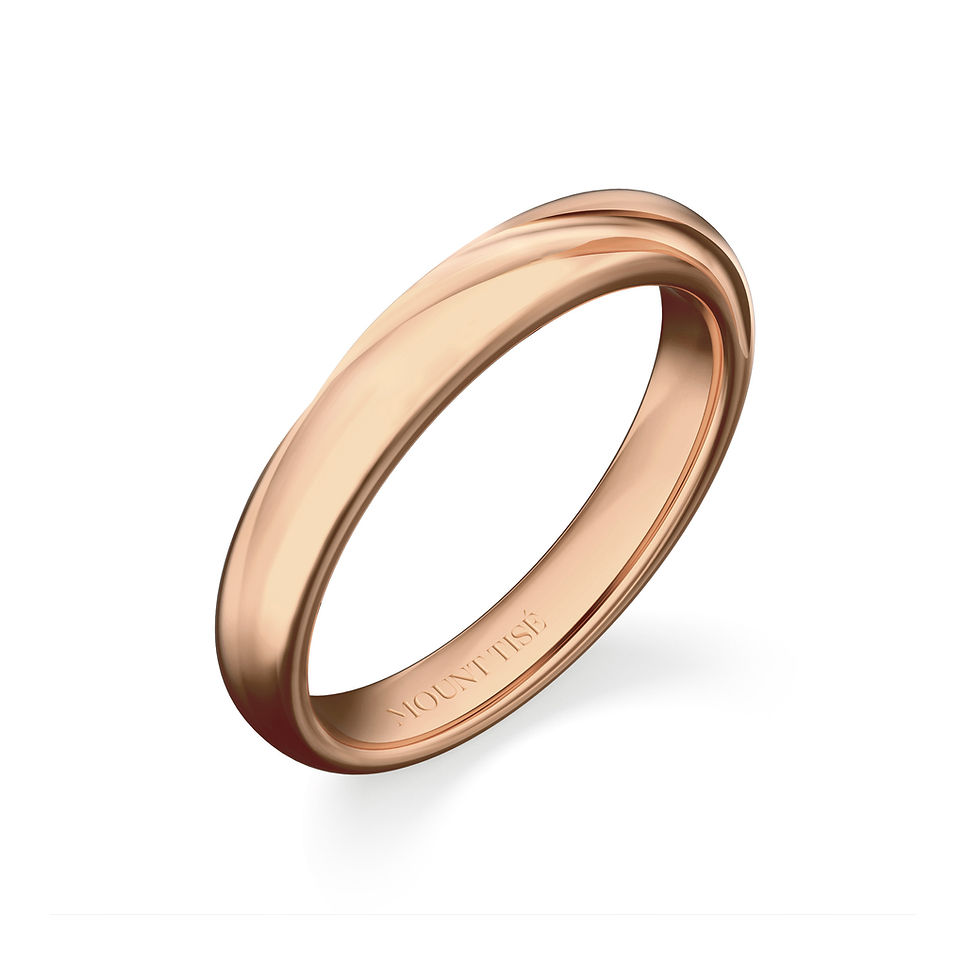 Thumbnail: Men's Ring·Wedding Ring|Delicate Waves Multi-lines Wedding Ring RG