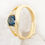 Thumbnail: Yellow Gold London Blue Topaz Ring