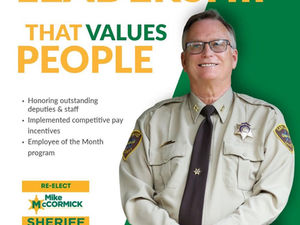 McCormick’s commitment to building a highly capable and dedicated detention staff.  People-first leadership.