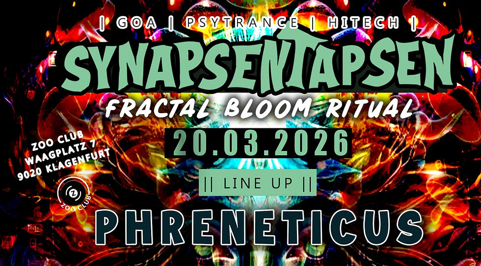 👽 Synapsentapsen 👽 Goa, Psytrance 
