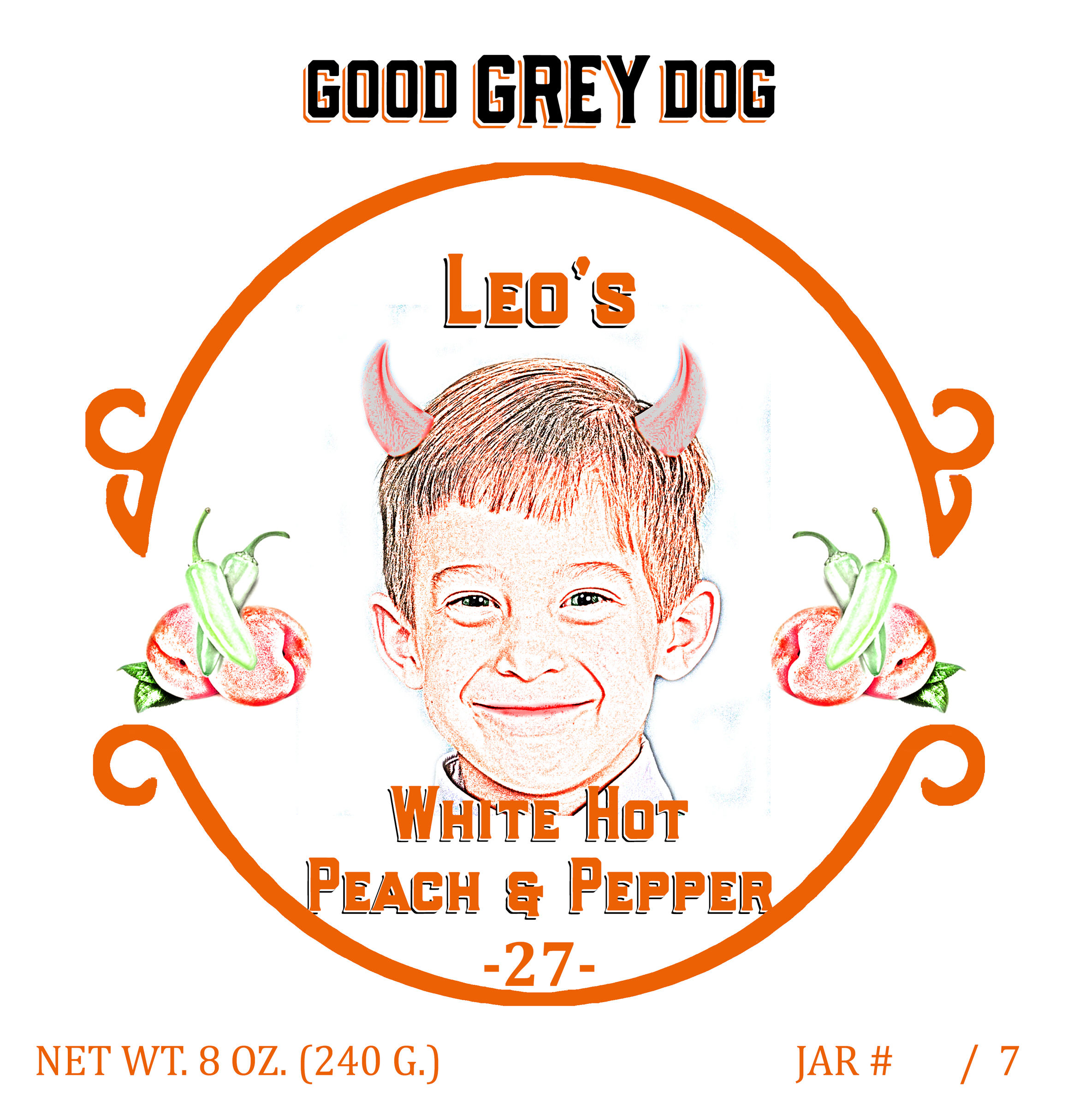 LEO'S WHITE HOT PEACH & PEPPER