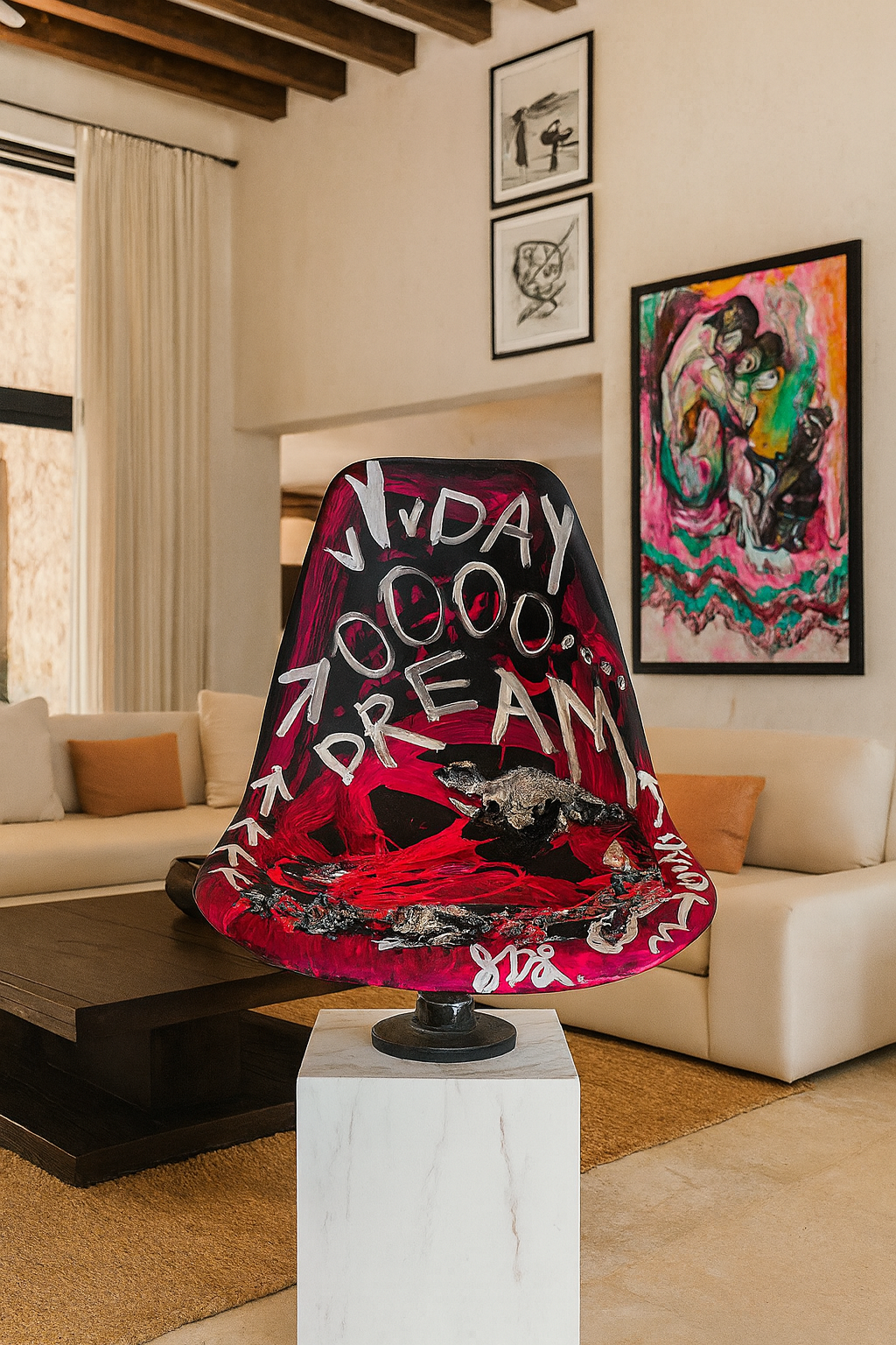 Day dream sculpture chair