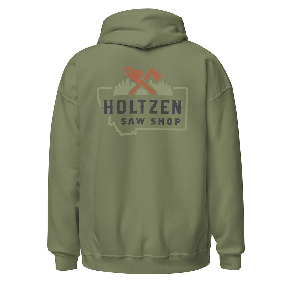Thumbnail: Holtzen Saw Shop Unisex Heavy Blend Hoodie | Gildan 18500