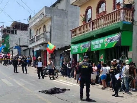 Hombre Asesinado en Cerro Gordo zona 21