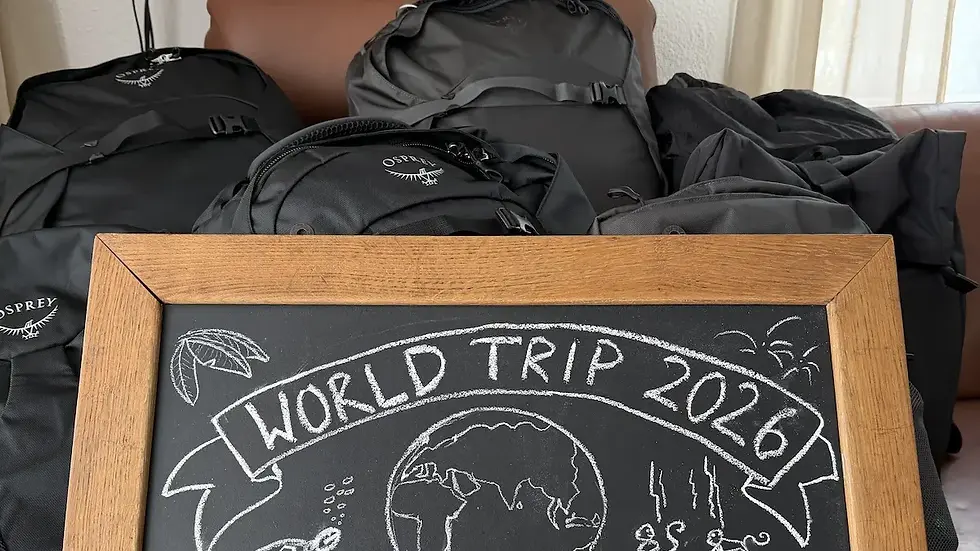 Reiseplan der Weltreise-Route durch Asien