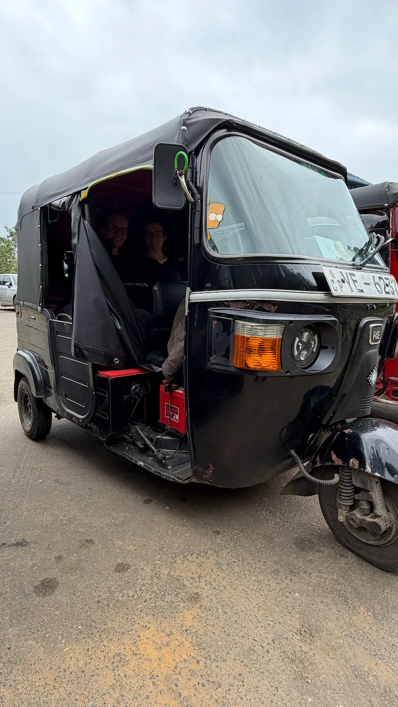 Ein TukTuk in Sri Lanka