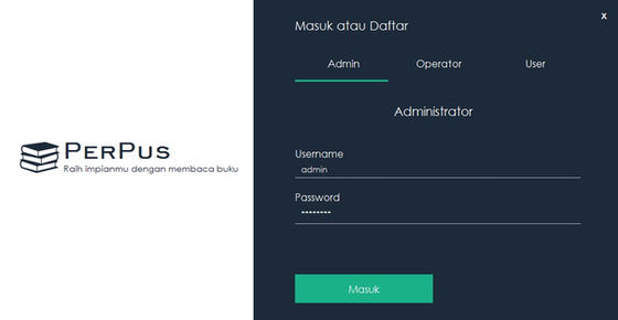 Java Project | Aplikasi Perpustakaan menggunakan Java