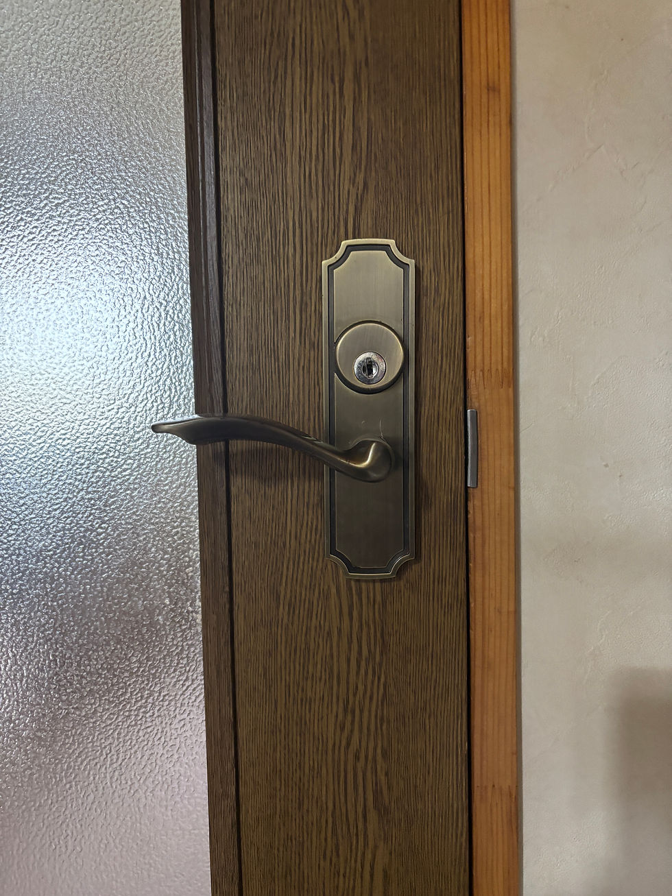 稚内で室内ドアのインロック解除作業を行いました