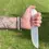 Thumbnail: 20cm Selenite Ritual Knife (Athame) - [Wicca/Pagan, Witchcraft/Spell Casting]