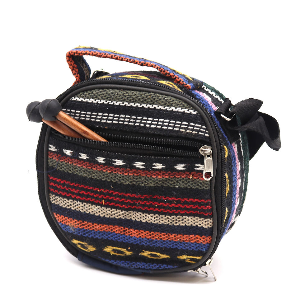 Thumbnail: 18cm Hapi Handpan Drum with Sticks & Carry-case, 8-tone Steel Tongue