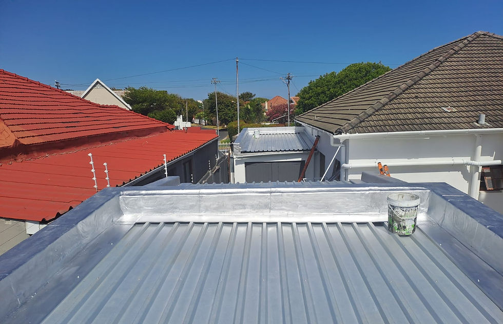 Waterproofing the roof
