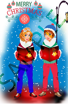 Lesbian Christmas Cards.
