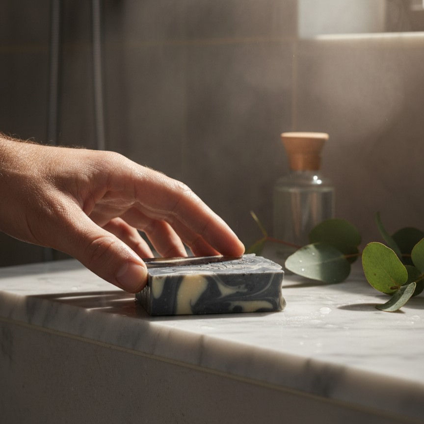 Thumbnail: The Drifter - Tea Tree & Patchouli, Natural Soap