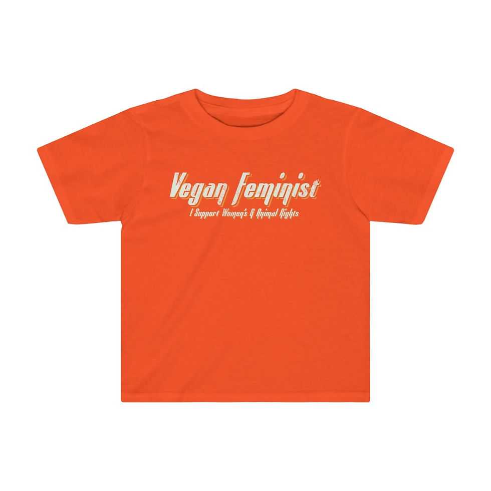 Thumbnail: Vegan Feminist; Kids Tee