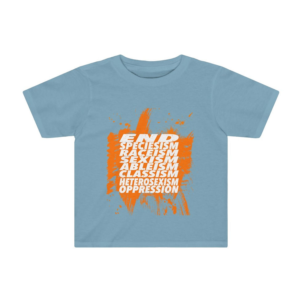 Thumbnail: END OPPRESSION; Kids Tee
