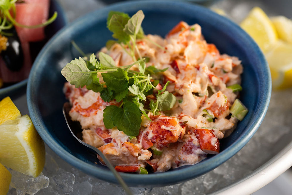 Lobster Salad with Lime, Chive, and Sambal