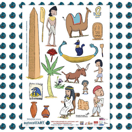 Nouvelle planche Autocoll'Art !
