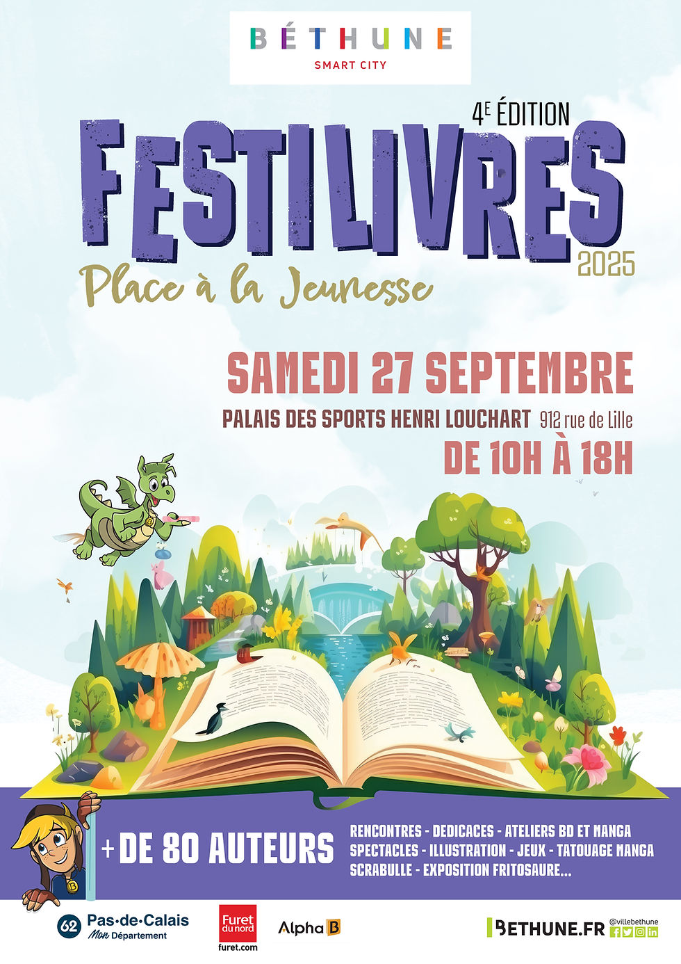 affiche de Festilivres
