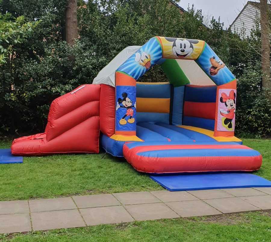 Mickey Mouse Bounce House, a bouncy castle for hire from Bounceriffic