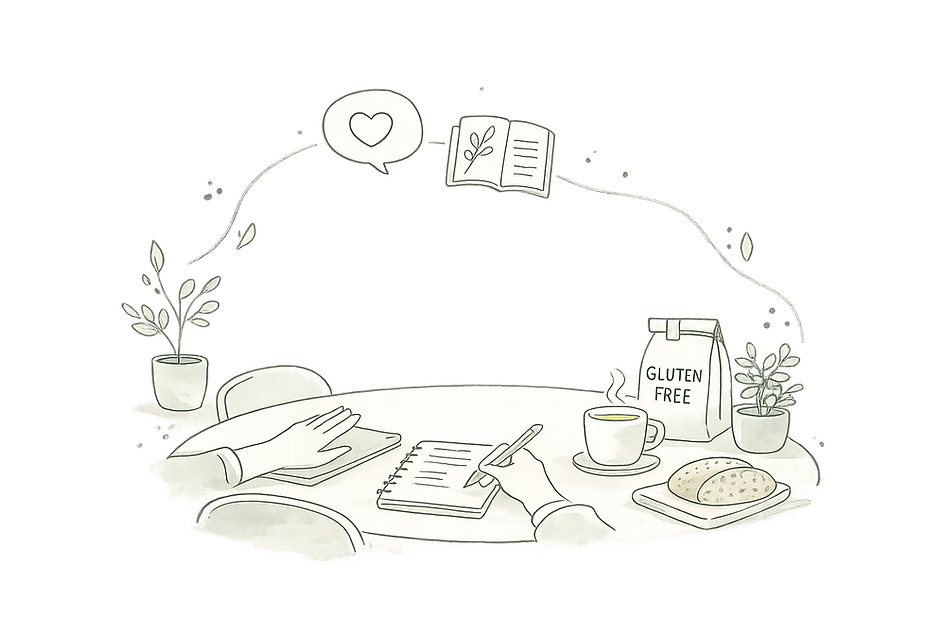 Coeliac Psychology Practice header.