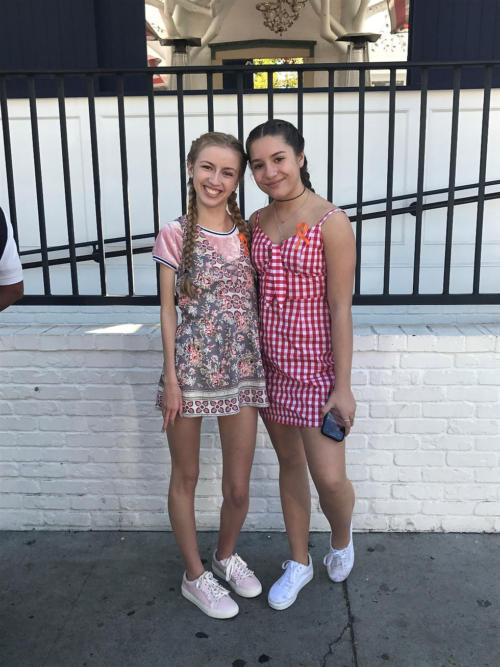 Sarah Todd and Kenzie