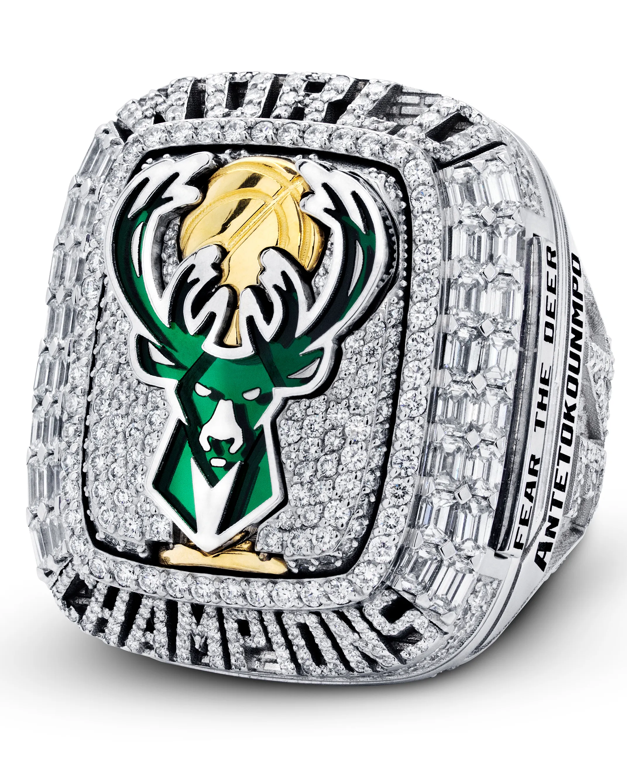 Milwaukee Bucks 2021 NBA Championship ring