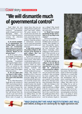 Make it a Game Changer; Interview - Kapil Sibal -"We will dismantle much of governmental control"