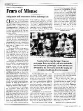 Indo-US Vaccine Project : Fears Of Misuse; Clinical Trials : No Qualms