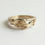 Thumbnail: 14K Yellow Gold Gimmel Ring. Protective Hands Ring