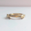 Thumbnail: 14K Yellow Gold Gimmel Ring. Protective Hands Ring