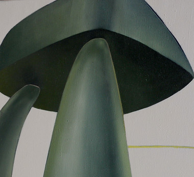 Stool, oil on canvas, 120cm x 210cm, 200