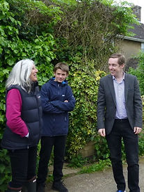MP's visit to Fineshade Wood