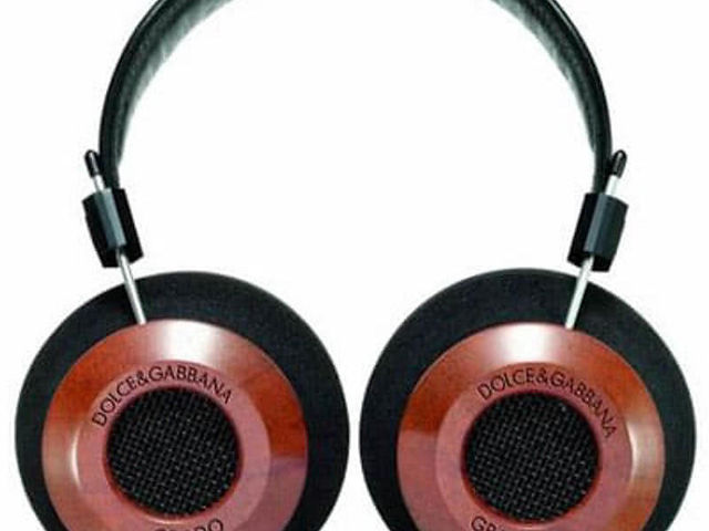 Dolce Gabbana x Grado headphones - photo by Grado