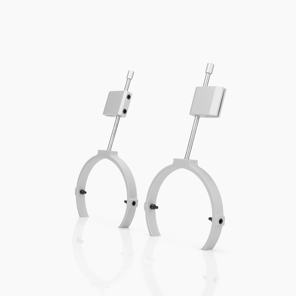 Premium Grado aluminum gimbals and rod blocks Nyczaj