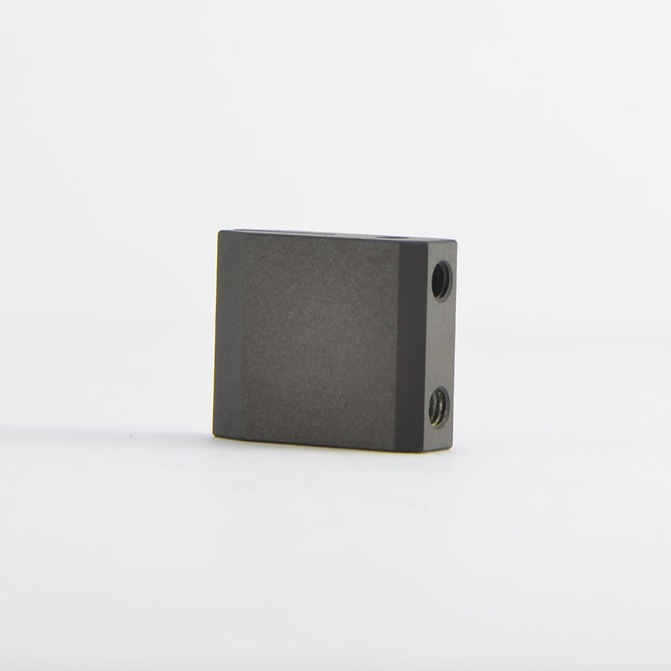 Thumbnail: Nyczaj aluminum rodblock for Grado headphones