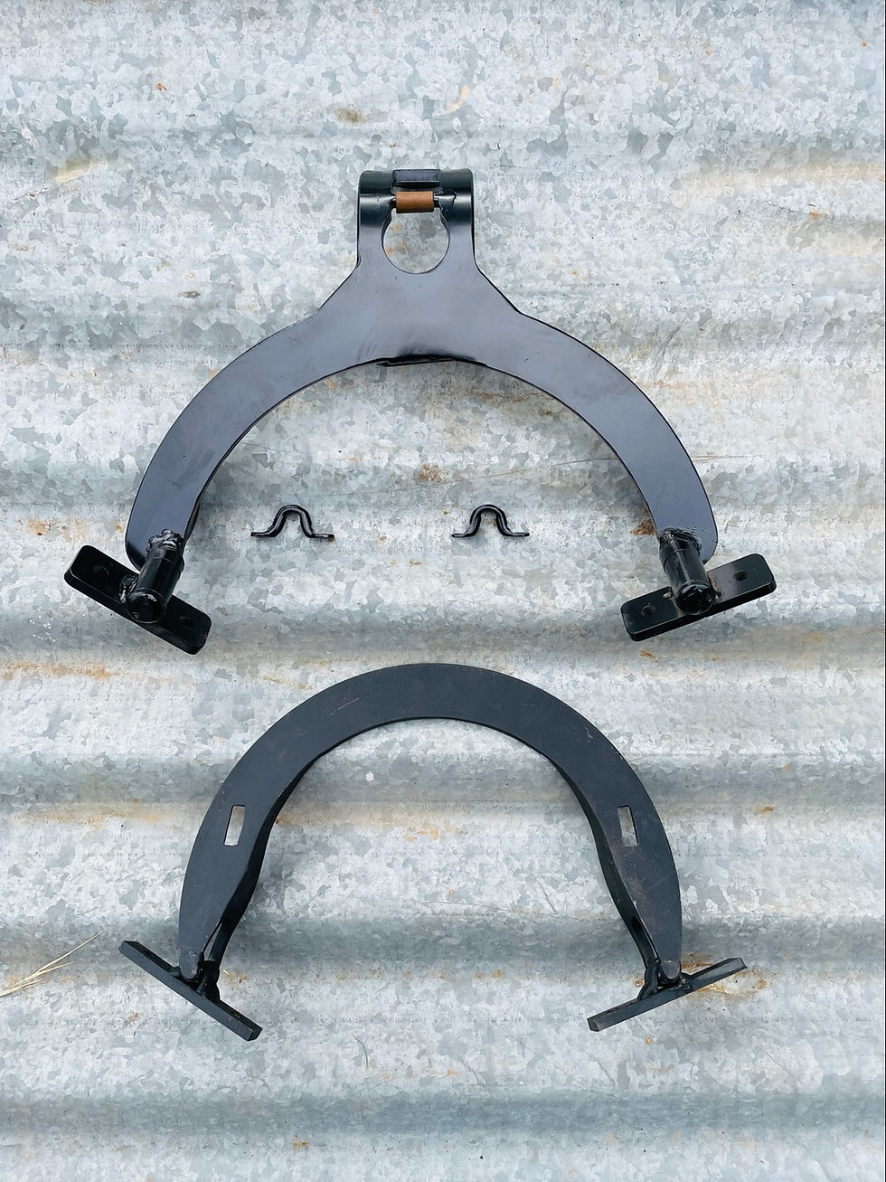 Light horse saddle metal arches & mounts Ironbark Trading