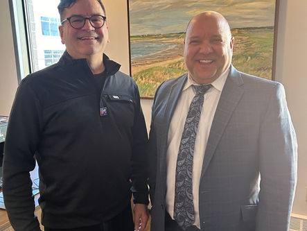 Rencontre entre la SAF'Île et le ministre des Affaires acadiennes et francophones de l'Île-du-Prince-Édouard