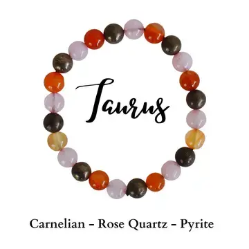Thumbnail: Zodiac Bracelets w/ personal gem stones