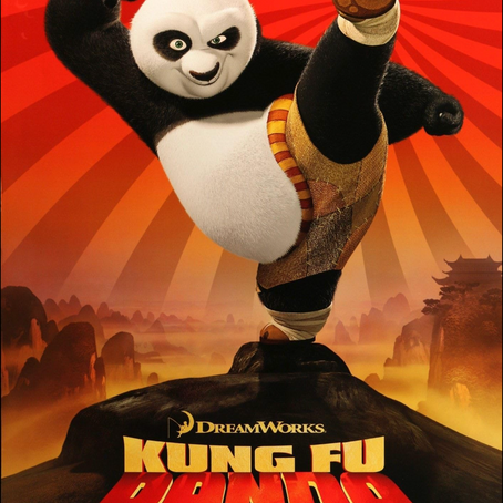 Kung Fu Panda (2008) - Rolling into Action: A Panda's Path to Greatness!