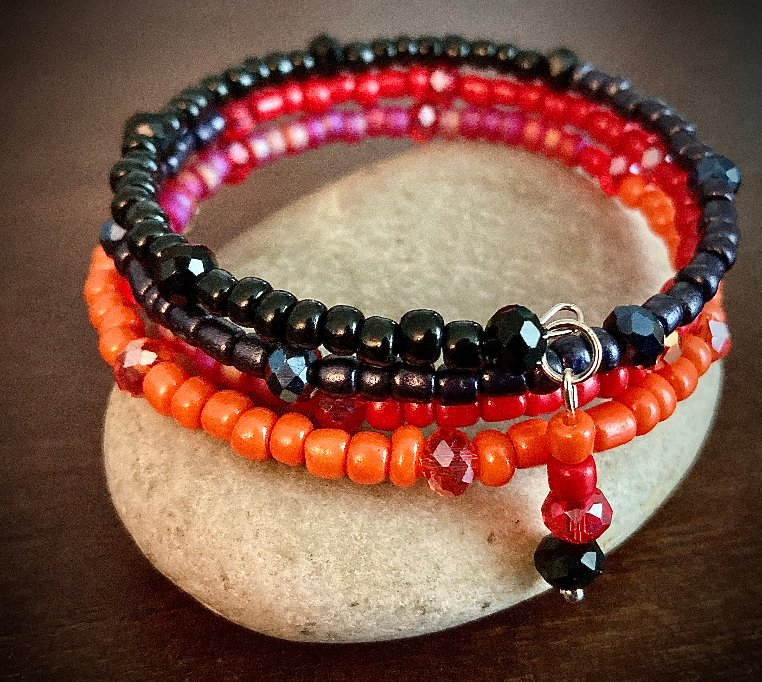 Glowing Ember Wrap Bracelet
