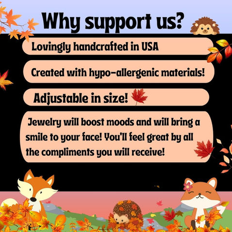 Reasons to support our small business this Fall!