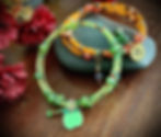 Thumbnail: Green Apple Envy Wrap Bracelet