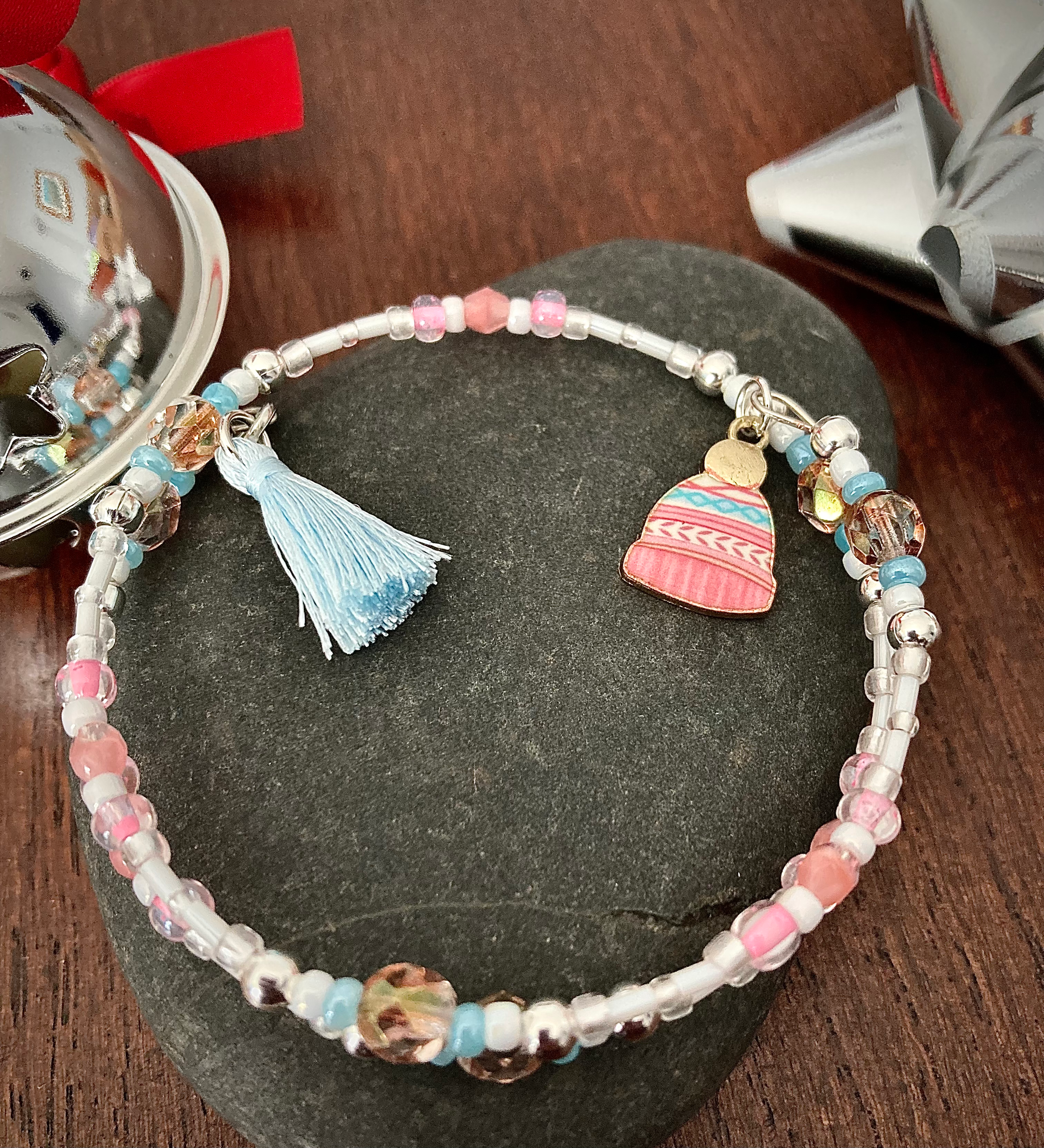 Winter Chic Wrap Bracelet