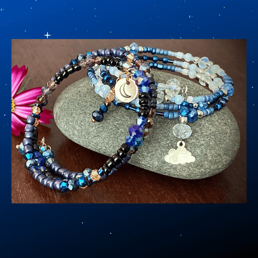 Bestselling Across the Night Sky with our Silver Lining Bracelet!