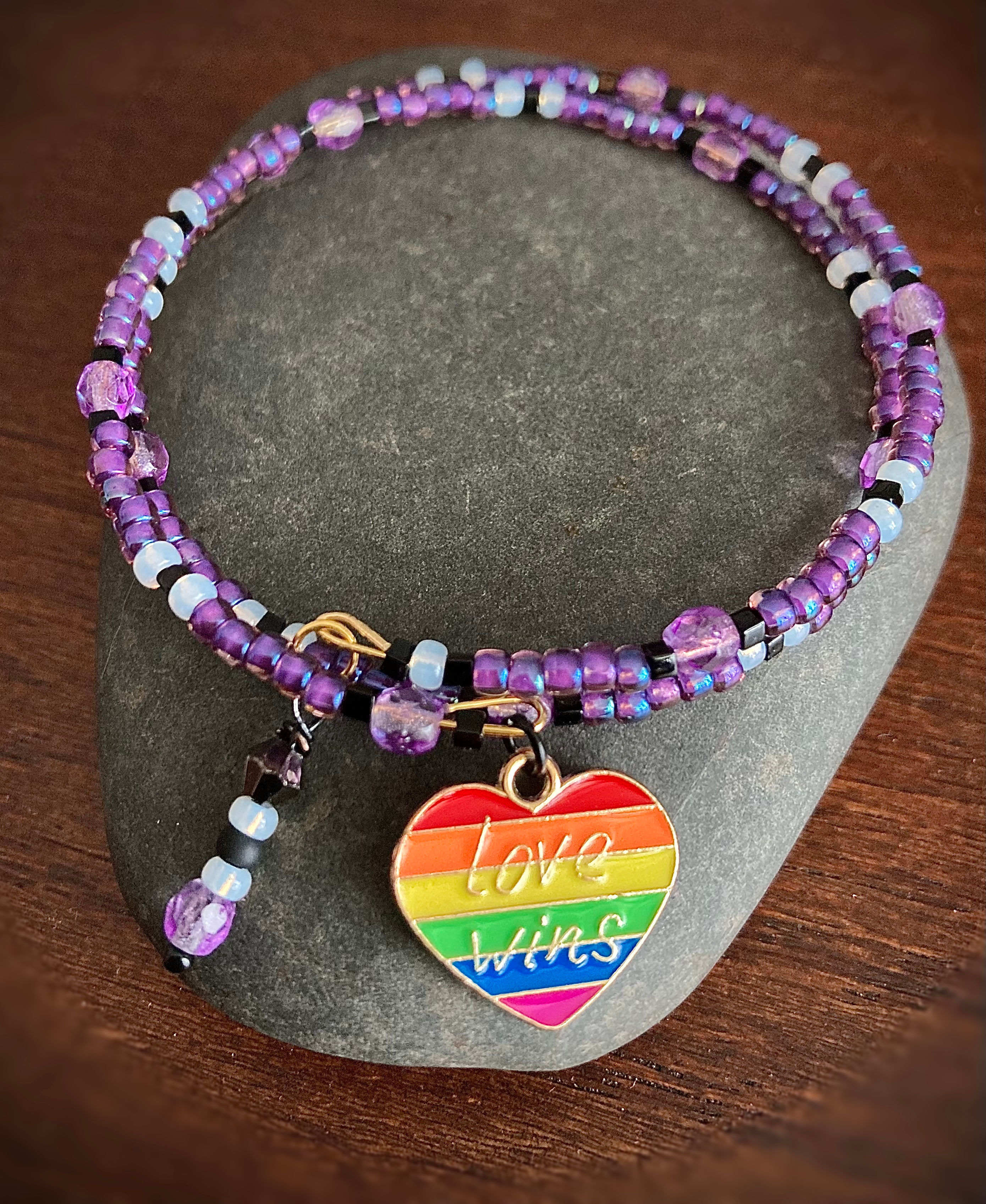 Love Always Wins Wrap Bracelet