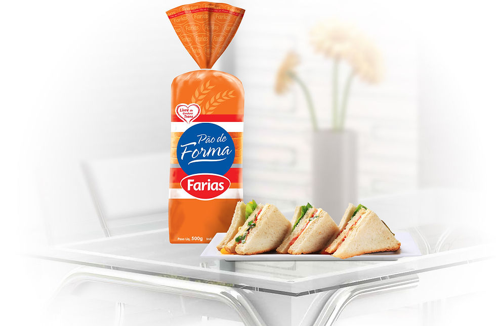 Embalagem de Pão de Forma