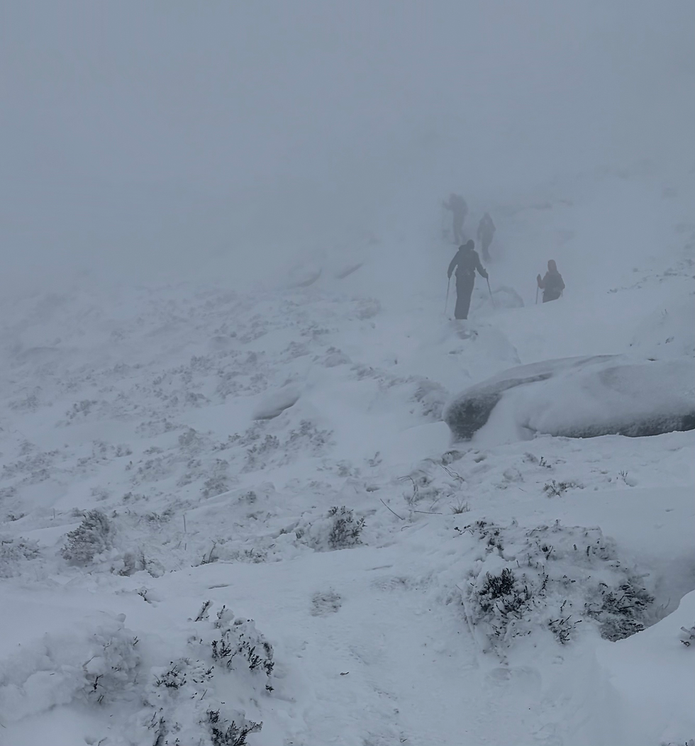 Sketchy conditions on Kinder Scout